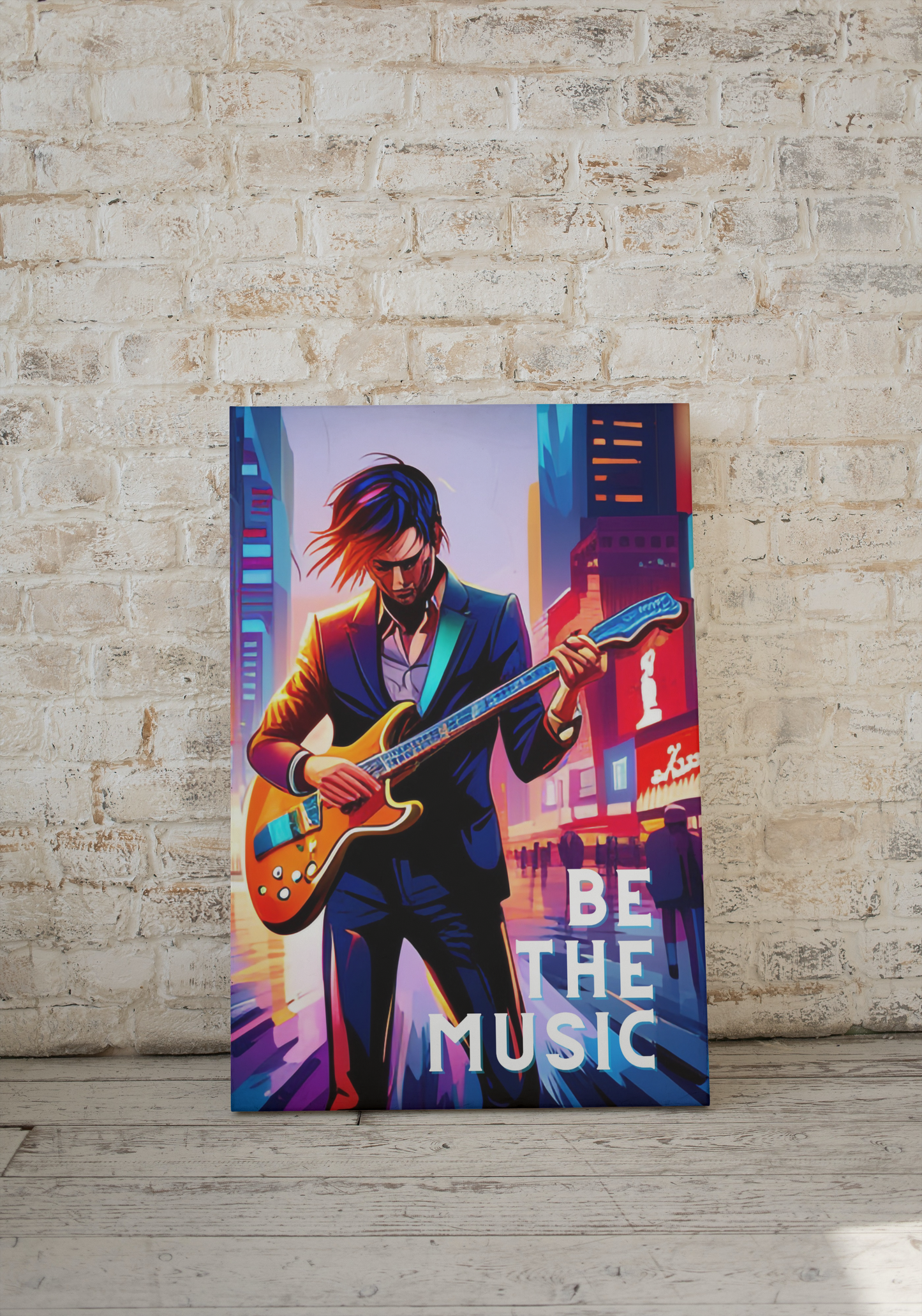 Poster - BE THE MUSIC - Printable file