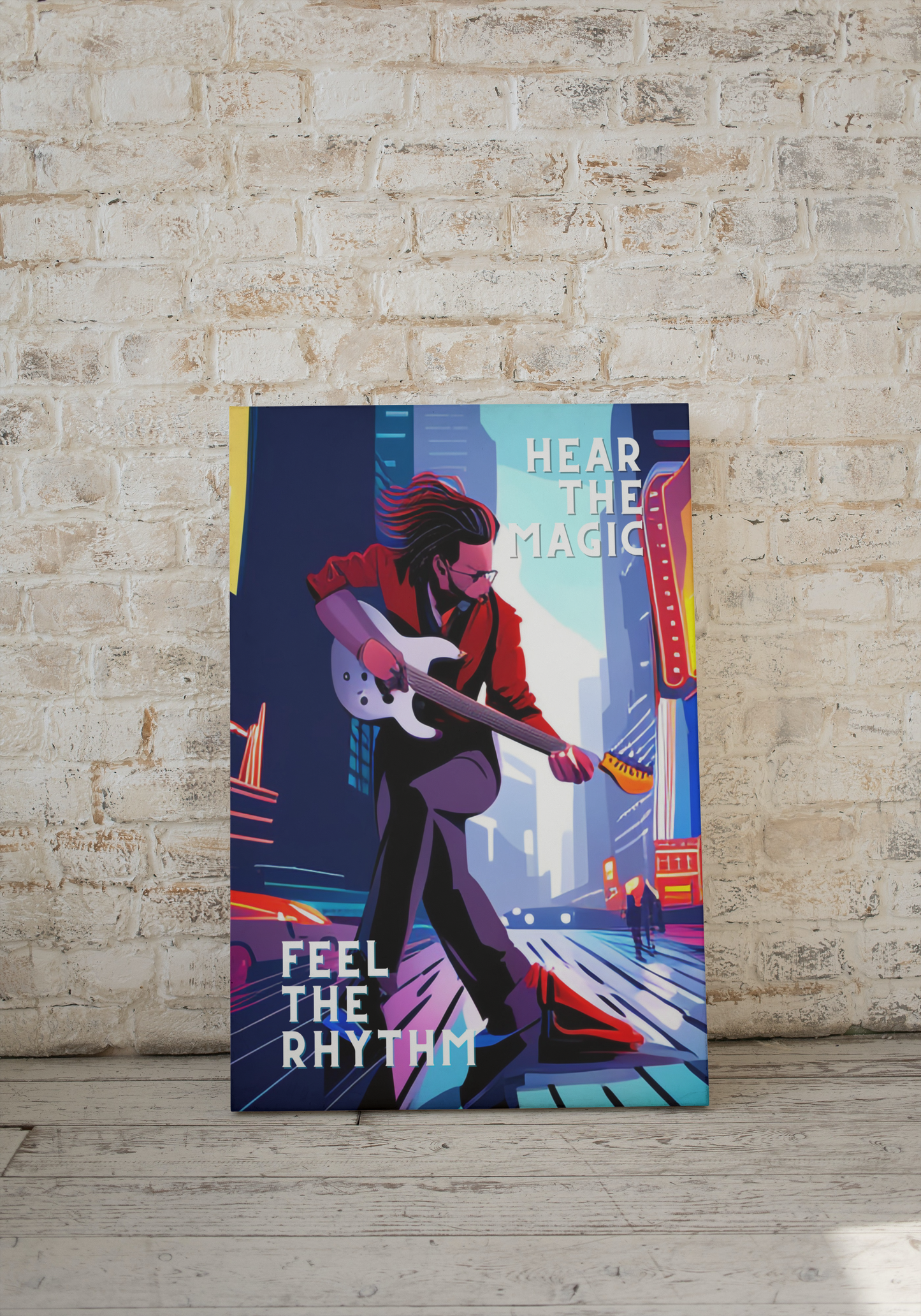 Poster - FEEL THE RHYTHM - Printable file