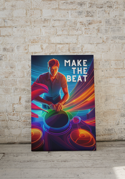 Poster - MAKE THE BEAT - Printable file