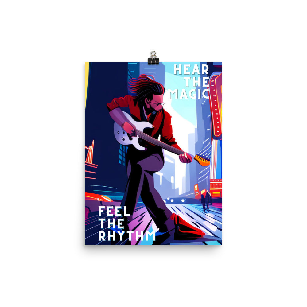 Poster - FEEL THE RHYTHM HEAR THE MAGIC