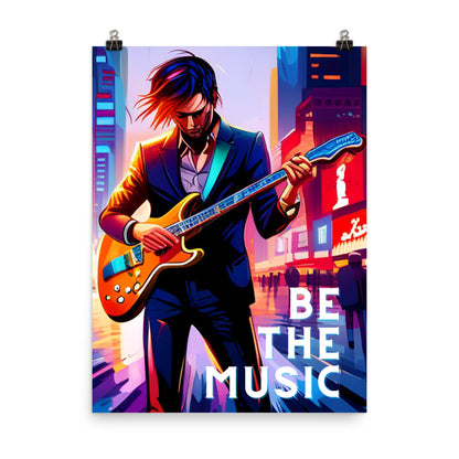 Poster - BE THE MUSIC