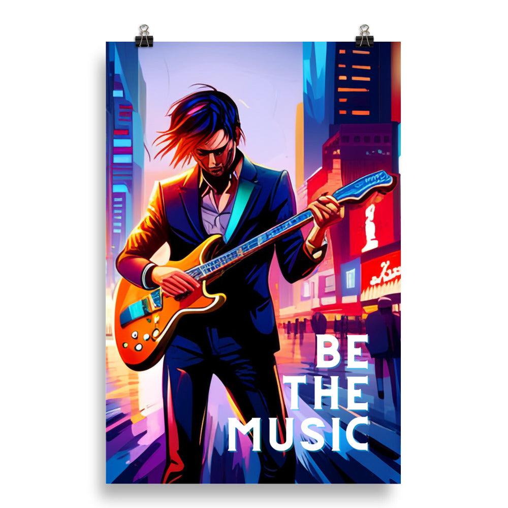 Poster - BE THE MUSIC