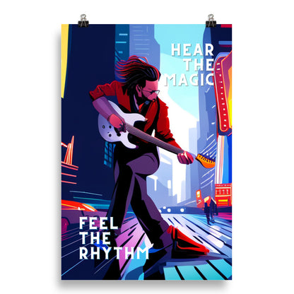 Poster - FEEL THE RHYTHM HEAR THE MAGIC