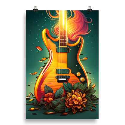 Poster - GUITAR GARDEN