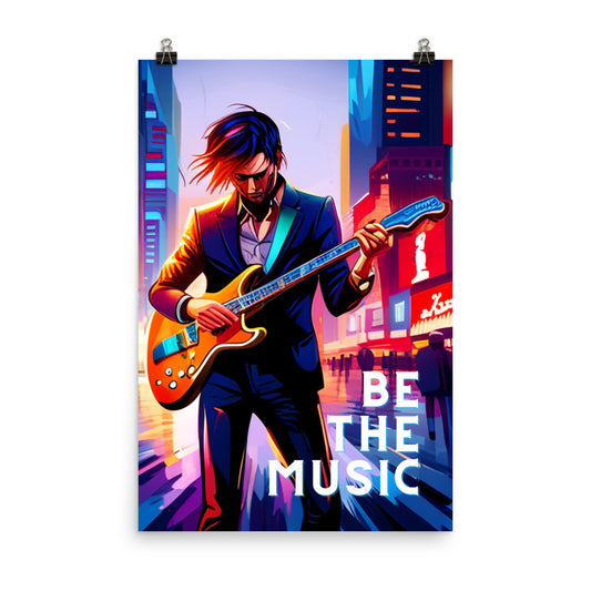 Poster - BE THE MUSIC