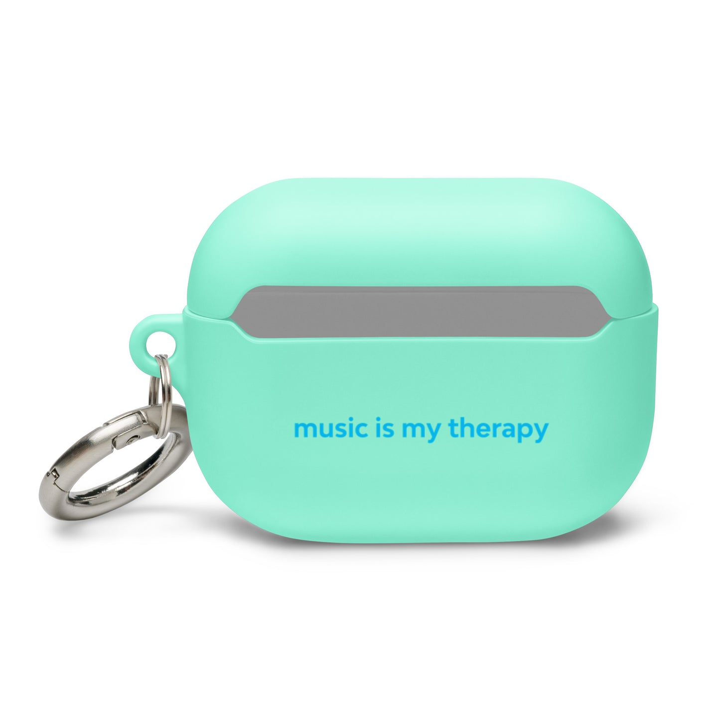 Rubber Case for AirPods® and AirPods® Pro - Music is my therapy