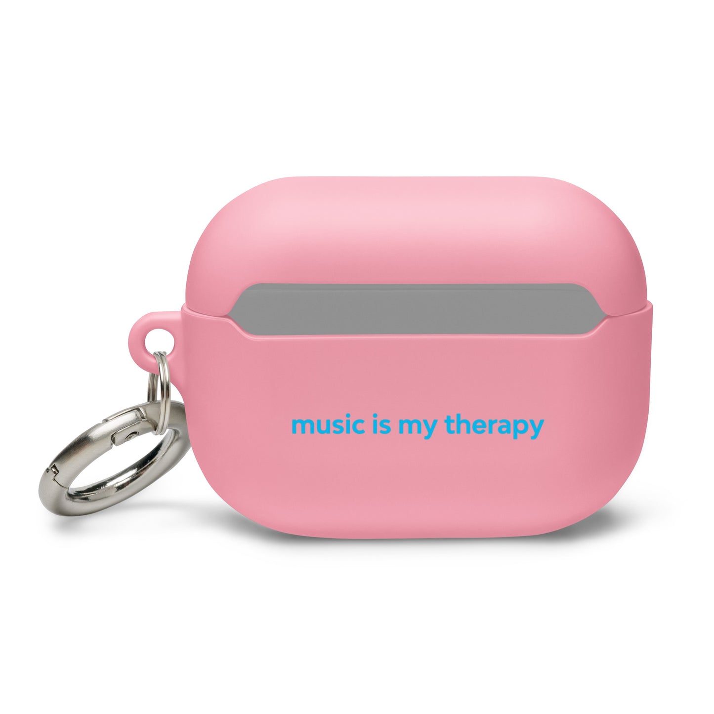 Rubber Case for AirPods® and AirPods® Pro - Music is my therapy