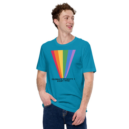 CELEBRATE DIVERSITY IN EVERY VERSE - t-shirt