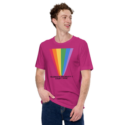 CELEBRATE DIVERSITY IN EVERY VERSE - t-shirt