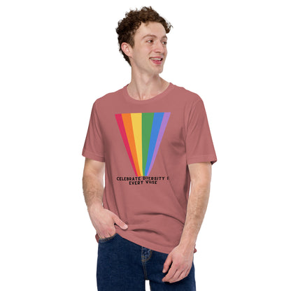 CELEBRATE DIVERSITY IN EVERY VERSE - t-shirt