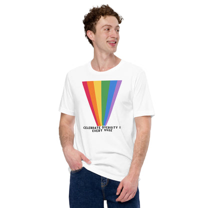 CELEBRATE DIVERSITY IN EVERY VERSE - t-shirt